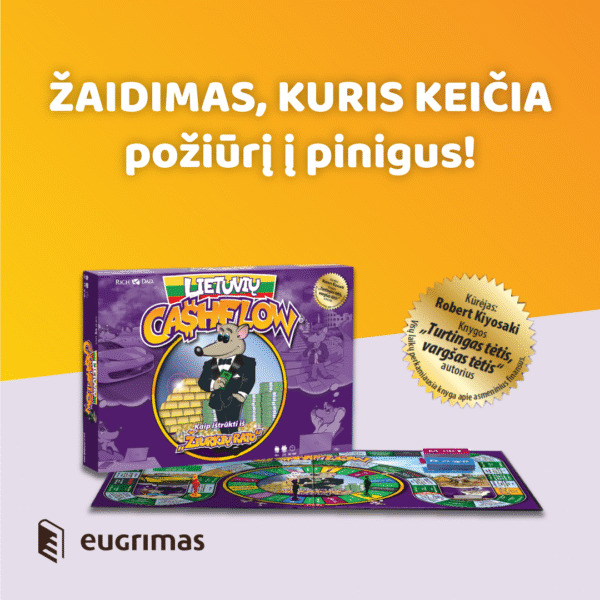 Cashflow stalo žaidimas (Pinigų srautas)
